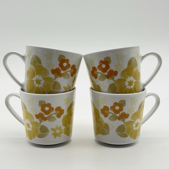 Centura by Corning Spice Of Life Coffee Cup Saucer Set Tea Vintage 8 oz 6" Plate - Picture 2 of 7